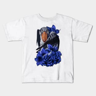 Shoebill Stork Kids T-Shirt